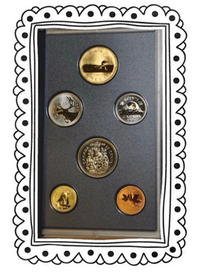 1996 6 Coin Specimen Set-Loon