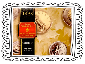 1998 7 Coin Specimen Set-Bear