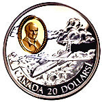 1999 Canada 20$ De Havilland DHC-8 Dash 8-Aviation Commemoratives Series two, Coin # 10