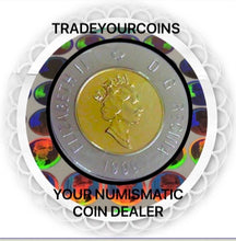 1999 Canada Mule BU Twoonie, Nunavut Two Dollars Coin
