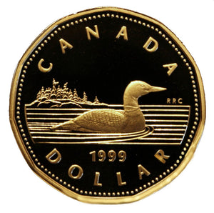 1999 Canada Proof Loonie Dollar