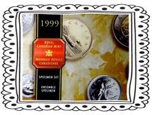 1999 7 Coin Specimen Set-Nunavut