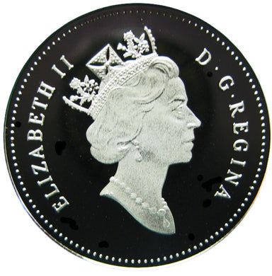 2000 Canada Fifty Cents Silver proof Heavy cameo