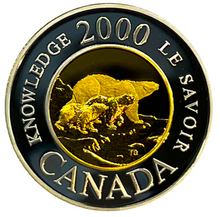 2002 Canada Proof Twoonie, Sterling Silver Two Dollars Coin-The Knowledge