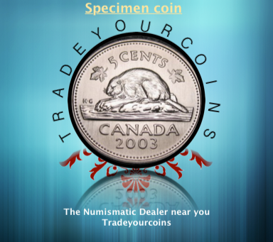 2003 Canada Five Cents Specimen Nickel Beaver