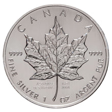 2004 Silver maple Leaf with Privy Marks-Alphonse Desjardins