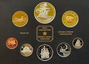 2004 Proof Set-400th Anniv. of the Fist French Settlement
