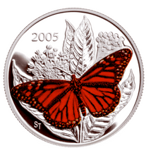 2005 Fifty Cents-Monarch butterfly