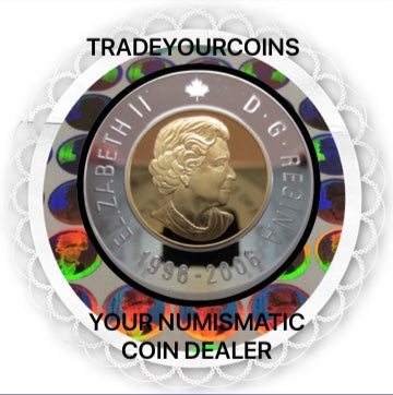 2006 Canada Proof Twoonie, Sterling Silver Two Dollars Coin