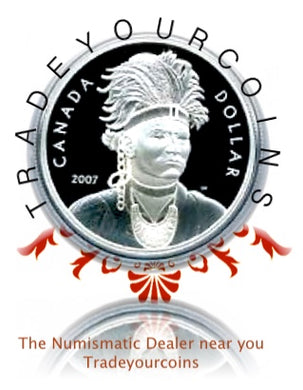 2007 Canada Silver Proof  Dollar-Tayendanegea