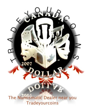 2007 Canada Silver Proof  Dollar-Celebration of the Arts