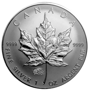 2007 Silver maple Leaf with Privy Marks-Year of the Pig