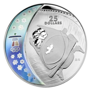 2008 Twenty Five Dollars, Vancouver 2010 Olympic Winter Games, Bobsleigh
