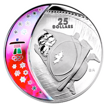 2008 Twenty Five Dollars, Vancouver 2010 Olympic Winter Games, Bobsleigh