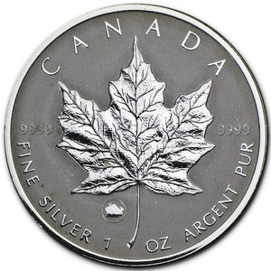 2009 Silver maple Leaf with Privy Marks-Year of the Ox