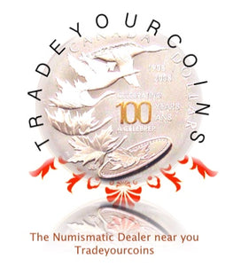 2008 Canada Silver Proof  Dollar-Special Edition Mint Centennial