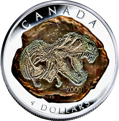 2009 $4 Four Dollars-Dinosaur Collection-Tyrannosaurus Rex