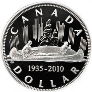 2010 Limited Edition Proof Set-75th Anniversary of the First Canadian Silver Dollar