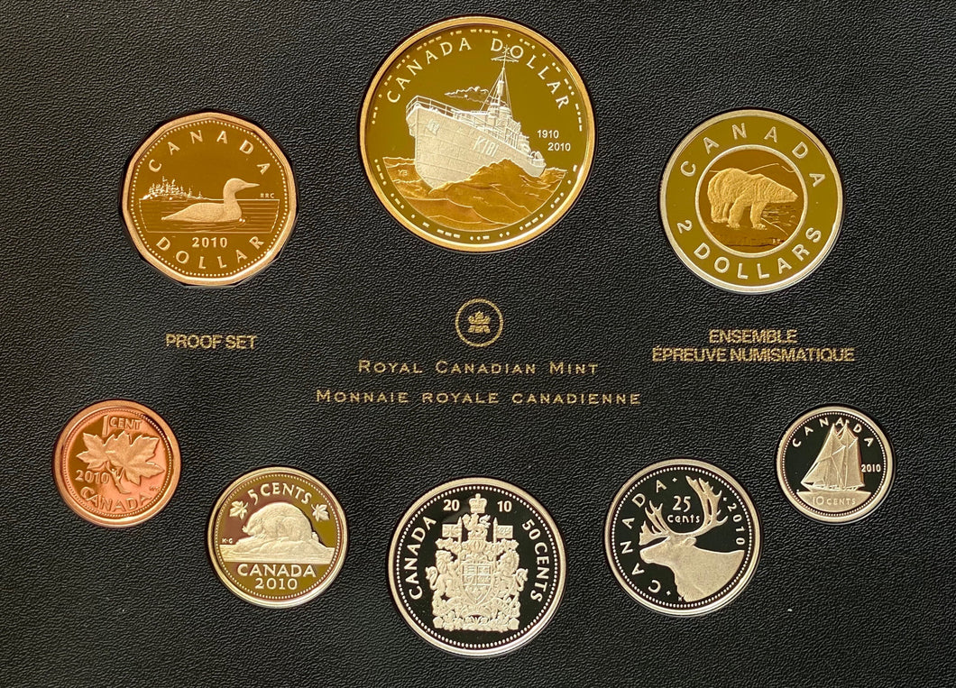 2010 Proof Set-100th Anniversary of the Royal Canadian Navy