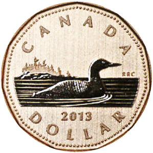 2013 Canada Specimen  Loonie  Dollar