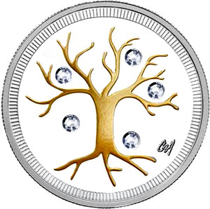 2014 Canada 3$ Fine Silver Coin - Jewel of Life