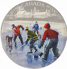 2014 Canada 20 Dollars Fine Silver Coin, Pond Hockey