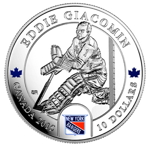 2015 $10 Ten Dollars-Goalies-Eddie Giacomin