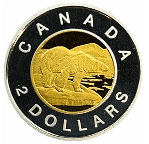2015 Canada Proof Twoonie, Fine Silver Two Dollars Coin