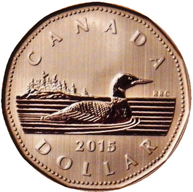 2015 Canada Specimen  Loonie  Dollar