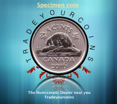 2016 Canada Five Cents Specimen Nickel Beaver