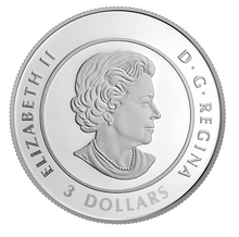 2017 Canada 3$ Fine Silver Coin - Celebration of Love