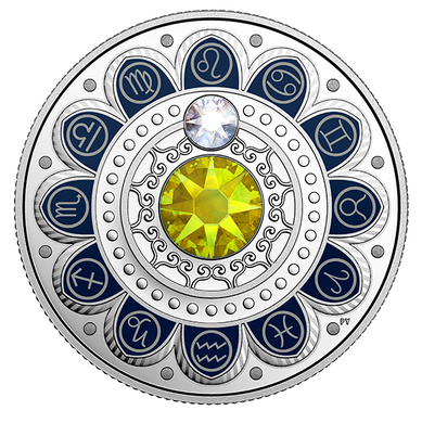 2017 Canada 3$ Three Dollars - Zodiac Series-Leo