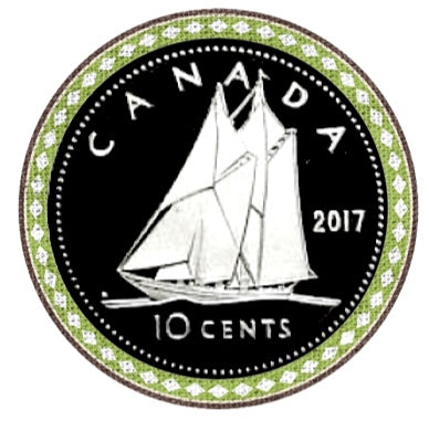 2017 Canada Ten Cents Nickel proof Heavy cameo
