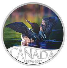 2017 $10 Celebrating Canada's 150th Coin Series: Common Loon