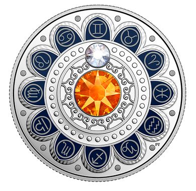 2017 Canada 3$ Three Dollars - Zodiac Series-Gemini