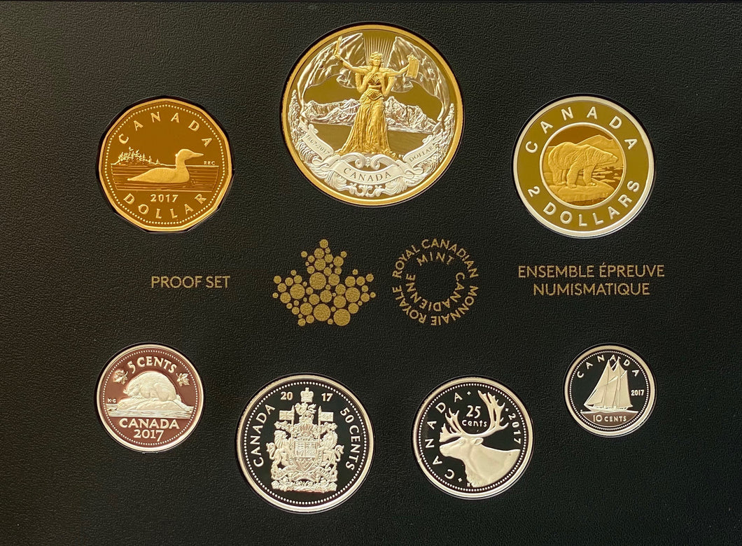 2017 Pure Silver Proof Set - 150th Anniversary of Canadian Confederation