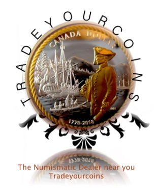 2018 Canada Silver Gold Plated Proof Dollar-240 th Anniversary of Captain Cook at Nootka Sound