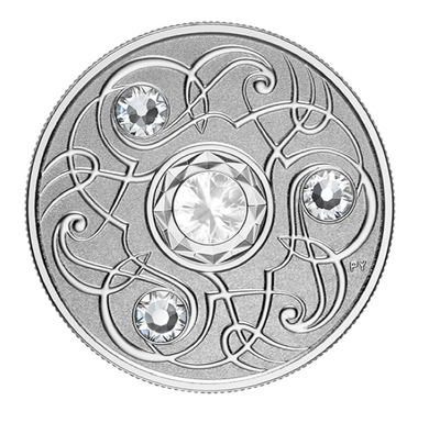 2020 Canada Fine Silver $5 Five Dollars- Birthstones: June-Pearl
