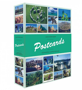 ALBUM POSTCARDS FOR 200 POSTCARDS, WITH 50 BOUND SHEETS : 347770
