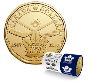 2017 1 Dollar Special Wrap Toronto Maple Leafs Circulation Roll