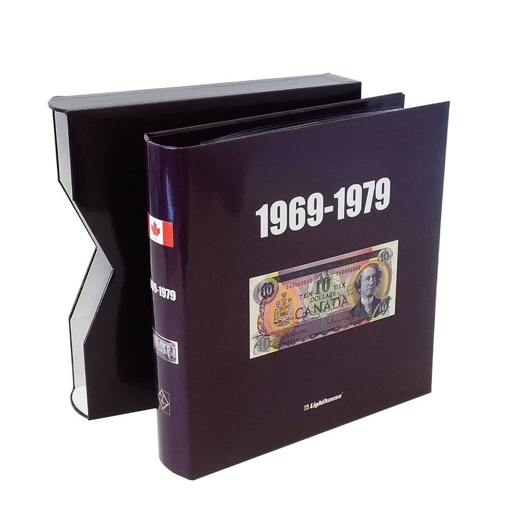 Numi Album For Canadian Banknote 1969-1979