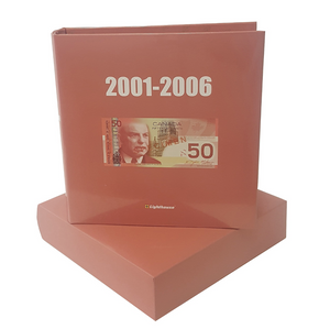Numi Album For Canadian Banknote 2001-2006