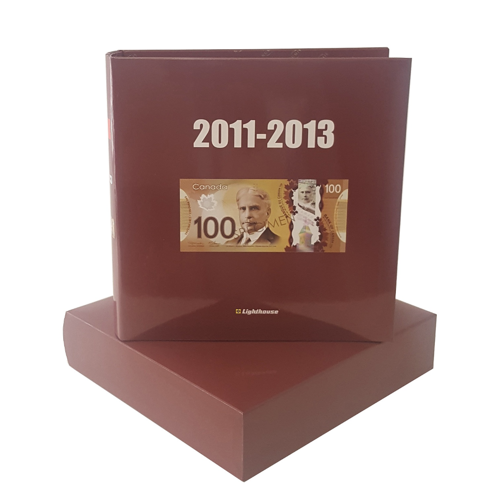Numi Album For Canadian Banknote 2011-2013