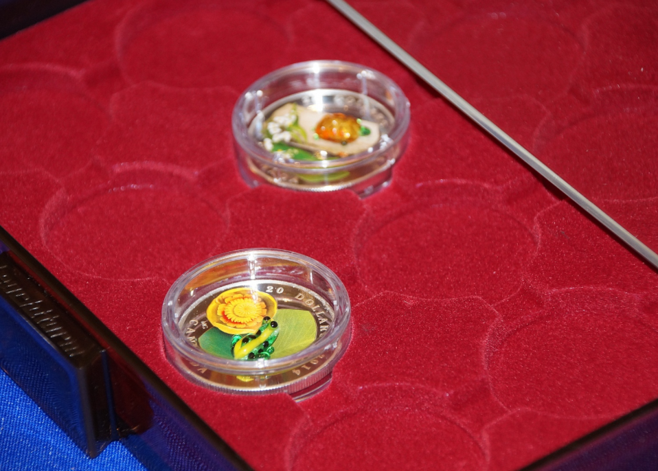 COIN BOXES FOR VENETIAN GLASS MINT COINS