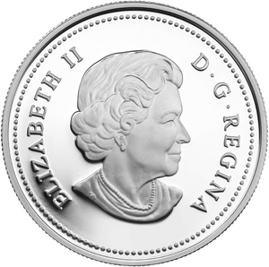 2015 Canada Fine Silver $5 Five Dollars-Year of the Sheep