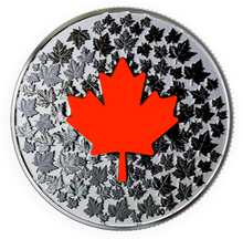 2018 Canada Fine Silver $5 Five Dollars Coin -Glow in the Dark