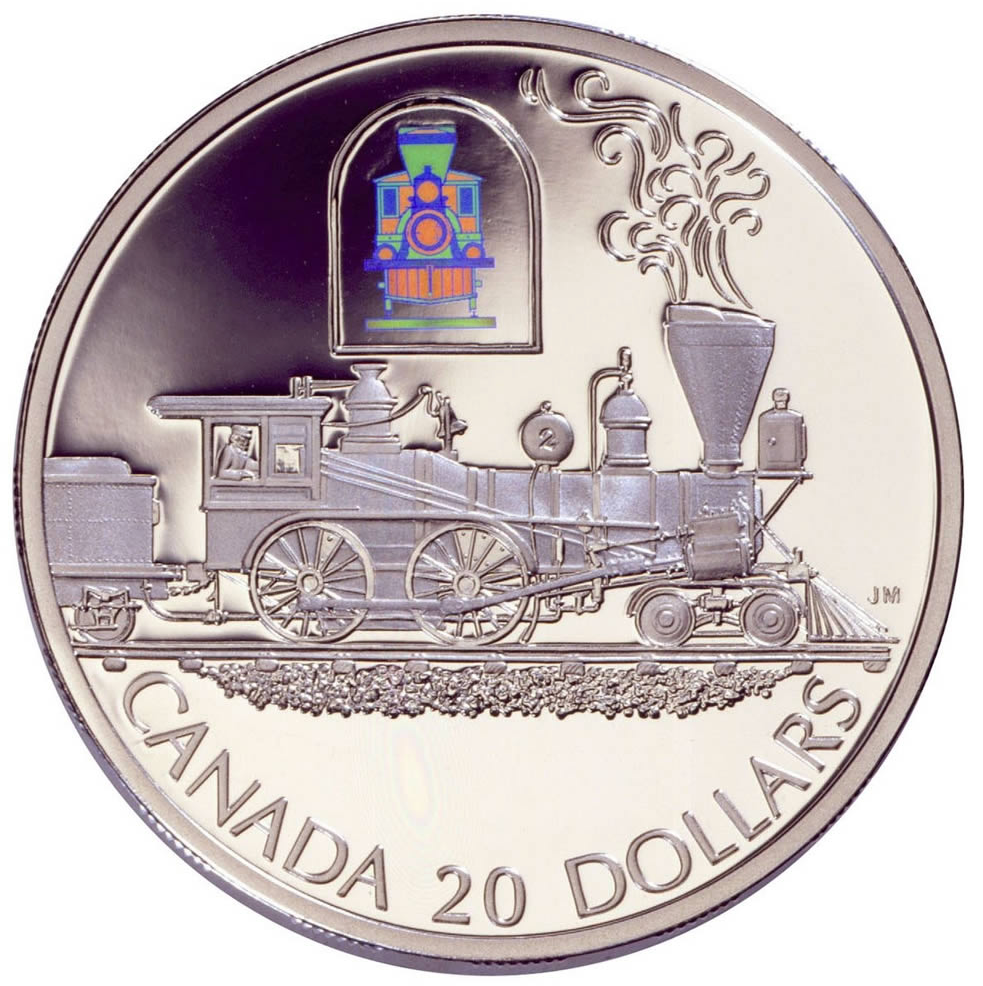 2000 Canada 20 Dollars Transportation on Land, Sterling coin # 3 The Toronto