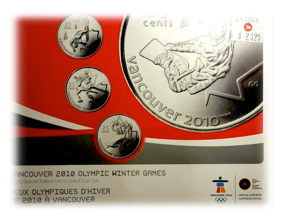 2008 Canada Nickel Prooflike Uncirculated Coin Set