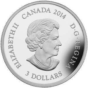 2014 Canada 3$ Fine Silver Coin - Jewel of Life