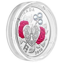 2018 Canada 3$ Fine Silver Coin - Celebration of Love
